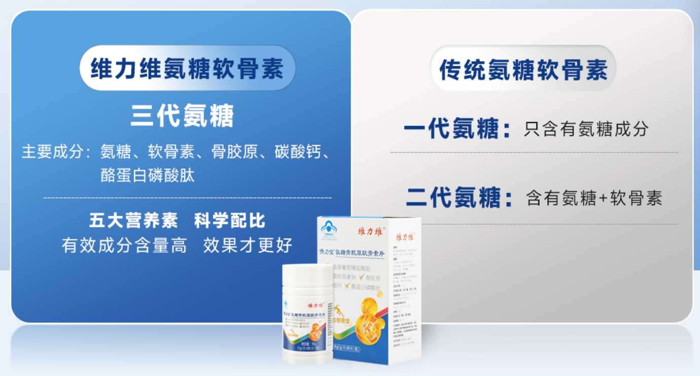 氨糖软骨素钙片的效果，你知道多少？-第1张图片-关节保镖