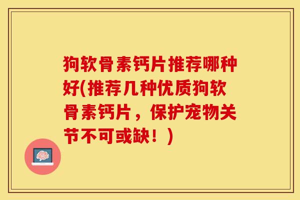 狗软骨素钙片推荐哪种好(推荐几种优质狗软骨素钙片，保护宠物关节不可或缺！)-第1张图片-关节保镖