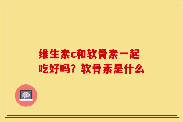维生素c和软骨素一起吃好吗？软骨素是什么-第1张图片-关节保镖