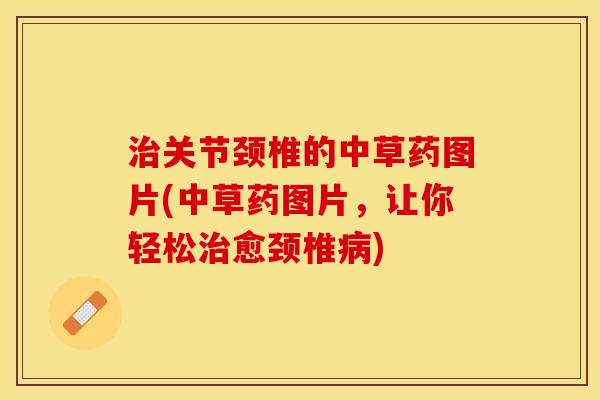 治关节颈椎的中草药图片(中草药图片，让你轻松治愈颈椎病)-第1张图片-关节保镖