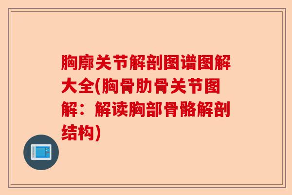 胸廓关节解剖图谱图解大全(胸骨肋骨关节图解：解读胸部骨骼解剖结构)-第1张图片-关节保镖
