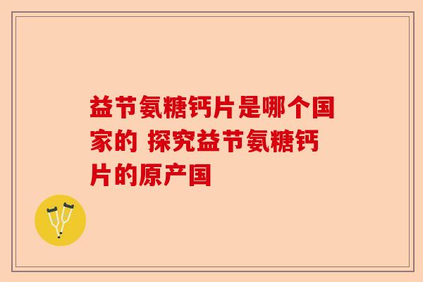 益节氨糖钙片是哪个国家的 探究益节氨糖钙片的原产国