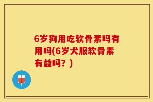 6岁狗用吃软骨素吗有用吗(6岁犬服软骨素有益吗？)