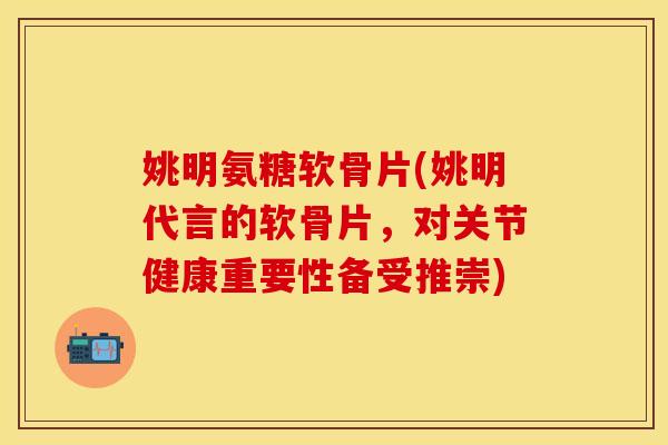 姚明氨糖软骨片(姚明代言的软骨片，对关节健康重要性备受推崇)