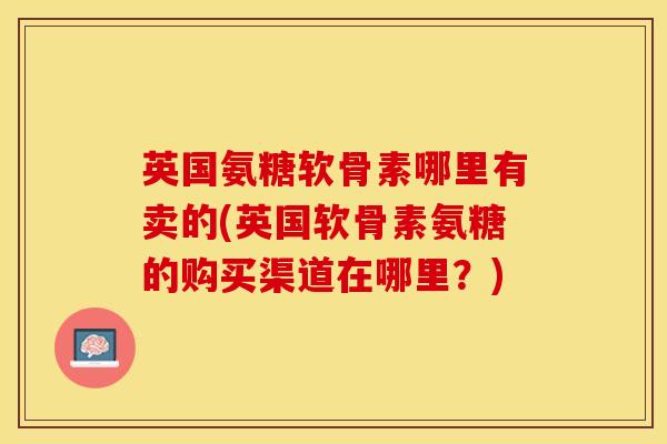 英国氨糖软骨素哪里有卖的(英国软骨素氨糖的购买渠道在哪里？)