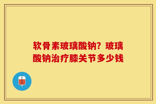 软骨素玻璃酸钠？玻璃酸钠治疗膝关节多少钱