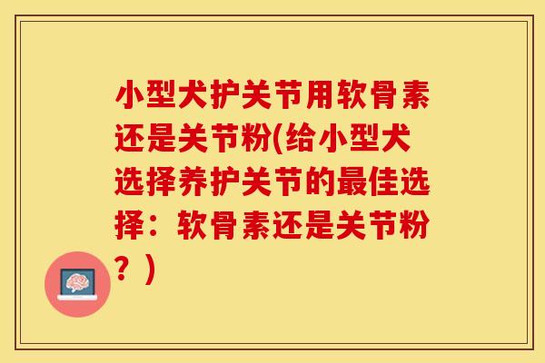 小型犬护关节用软骨素还是关节粉(给小型犬选择养护关节的最佳选择：软骨素还是关节粉？)