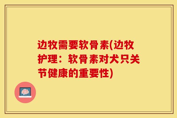 边牧需要软骨素(边牧护理：软骨素对犬只关节健康的重要性)