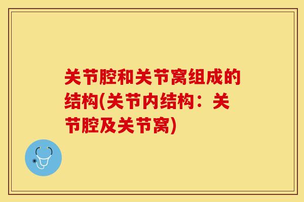 关节腔和关节窝组成的结构(关节内结构：关节腔及关节窝)