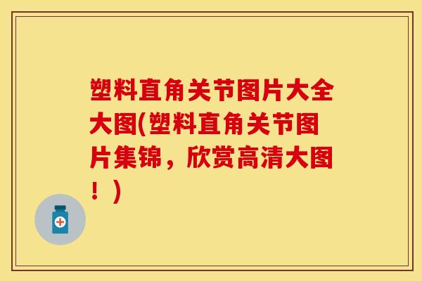 塑料直角关节图片大全大图(塑料直角关节图片集锦，欣赏高清大图！)