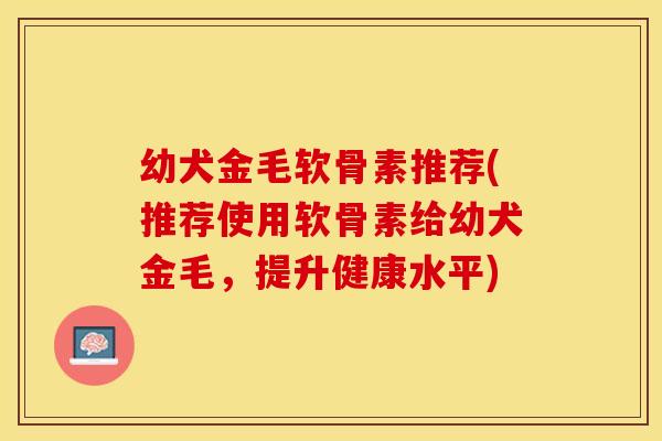 幼犬金毛软骨素推荐(推荐使用软骨素给幼犬金毛，提升健康水平)
