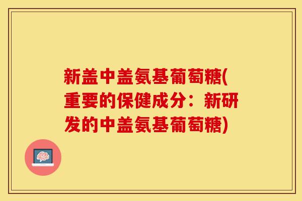 新盖中盖氨基葡萄糖(重要的保健成分：新研发的中盖氨基葡萄糖)